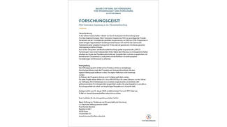 Ausschreibung (Cover)
