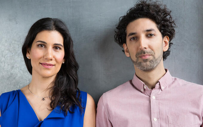 Cymin Samawatie und Ketan Bhatti (Foto: Silke Weinsheimer)