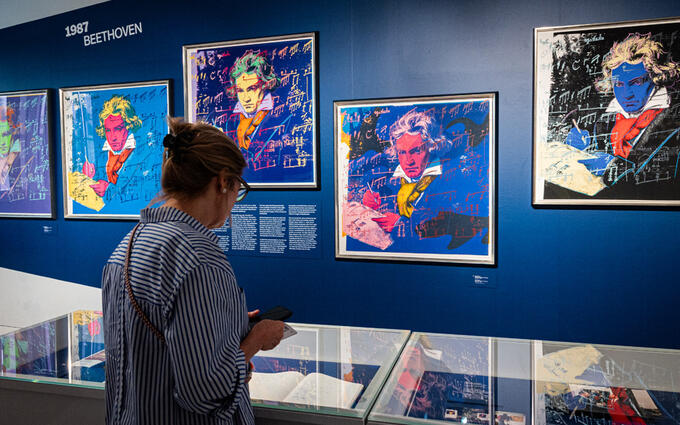 Ausstellung "Beethoven by Warhol" (Foto: vigilux/Meike Böschemeyer)