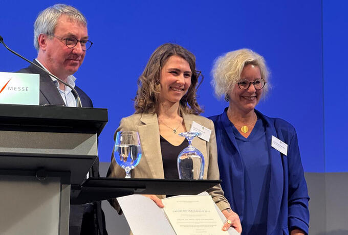 Verleihung des Zarnekow-Förderpreises 2025 an Alexa Kupferschmitt