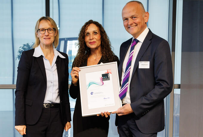 Verleihung des Meritum Förderpreises 2025 an die Stiftung "Deutschland im Plus" (Foto: Cornelis Gollhardt)