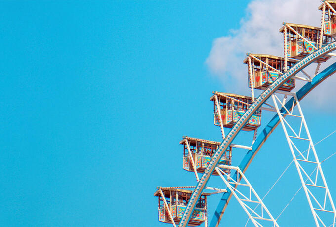 Riesenrad auf der Wiesn