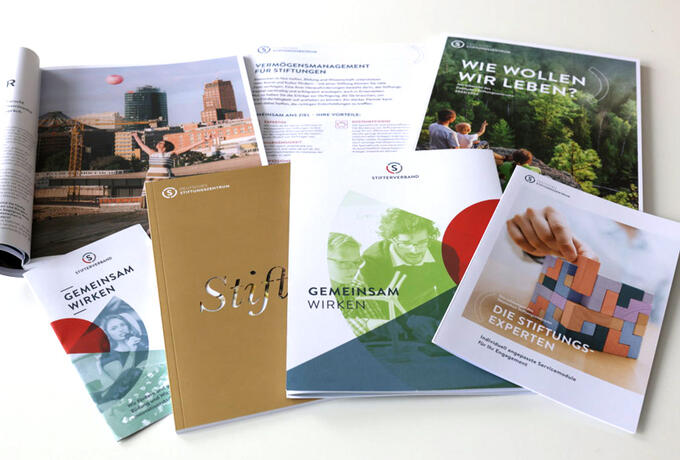 Publikationen des DSZ (Foto: Sven Lorenz)