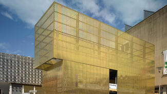 Informationspavillon "Switch +" in Münster (2007) (Foto: modulorbeat)