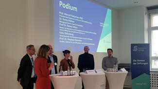 Veranstaltung "Die Zukunft des Stiftens" am 3. April 2019