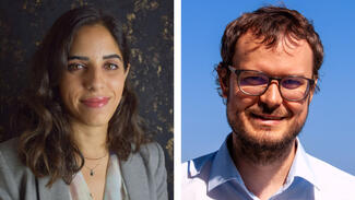 Layla Drwesh und Sören Kirchgässner (Foto: Rasha Deeb/privat)