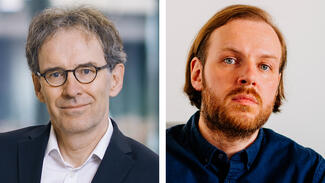 Robert Ranisch und Urban Wiesing (Foto: Marcel Wogram für VolkswagenStiftung/urbanwiesing.de)