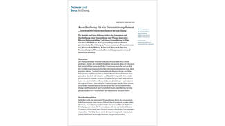 Ausschreibung (Cover)