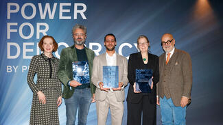 Power for Democracy: Preisverleihung 2024 (Foto: David Frank für Power for Democracy Award by Philip Morris GmbH)