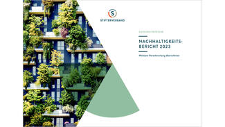 Nachhaltigkeitsbericht des Stifterverbandes (Cover) Nachhaltigkeitsbericht des Stifterverbandes (Cover)