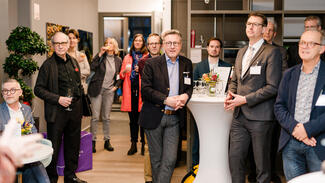 Gäste beim StiftungsApéro in Essen 2024 (Foto: Caroline Lucius)