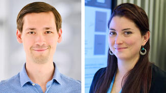 Lukas Kunz & Diane Rekow (Fotos: privat/vegeldaniel.com)