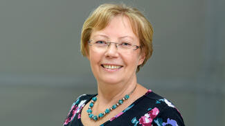 Stifterin Juliane Diller auf der Jahresversammlung des Stifterverbandes 2019 (Foto: Peter Himsel)