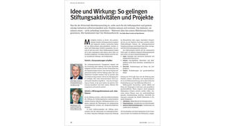 Beitrag zur Wirkungslogik des Stifterverbandes