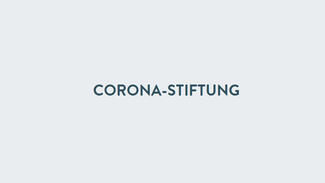 Corona-Stiftung (Schriftzug)