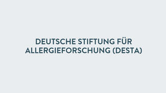 Deutsche Stiftung für Allergieforschung (Schriftzug)