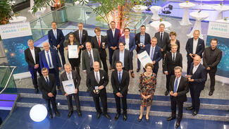 Lothar Späth Award 2021: Preisträger und Jury (Foto: Klaus Hepp)