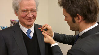 Bundesverdienstkreuz an Lothar Wilhelmy