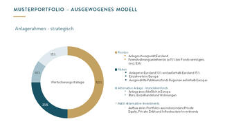 Musterportfolio: Ausgewogenes Modell (Grafik)