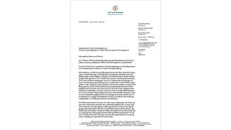 Stellungnahme zur Stiftungsrechtsreform (Cover)
