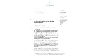 Stellungnahme zum Entwurf für ein Ablösegesetzes zum Stiftungsgesetz Nordrhein-Westfalen (Cover)