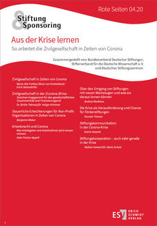 Stiftung & Sponsoring 4/2020 (Cover)