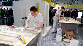 Sto-Stiftung fördert die besten Nachwuchsstuckateure Deutschlands (Foto: Sto-Stiftung/Christoph Große)