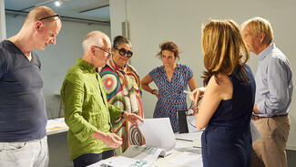 Sto-Stiftung: Jury des Interior Scholarships (Foto: Guiliani von Giese/AIT-Dialog)