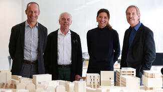 Die Jury des Summerschool-Wettbewerbs (Foto: Kerstin Pommerenke/Sto-Stiftung)