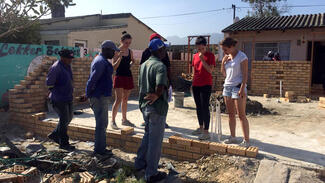 Neubau des Lekkerbekies-Kindergartens bei Kapstadt (Foto: Sto-Stiftung/Tamara Speil)