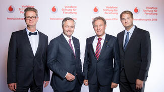 Verleihung des Vodafone-Innovationspreises 2016 (Foto: Vodafone Stiftung für Forschung)