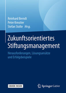 Zukunftsorientiertes Stiftungsmanagement (Cover)
